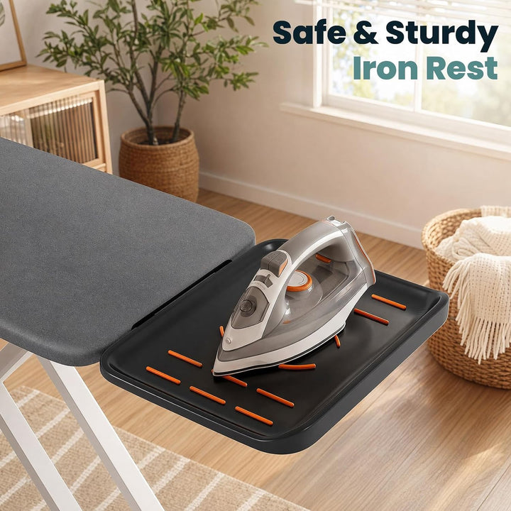 GIANTEX Full Size Foldable Ironing Board with Iron Rest