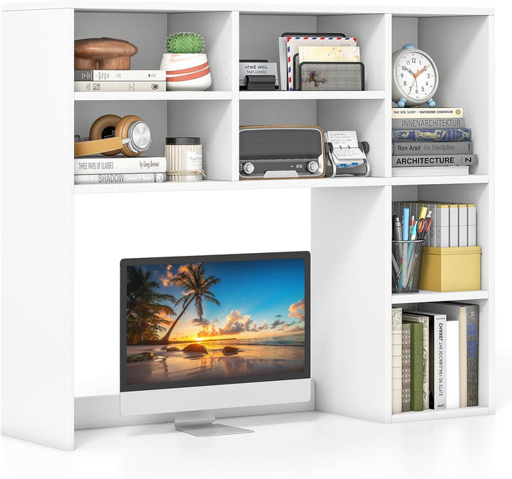 Giantex Wooden Desktop Storage Organizer for Dorm College Office