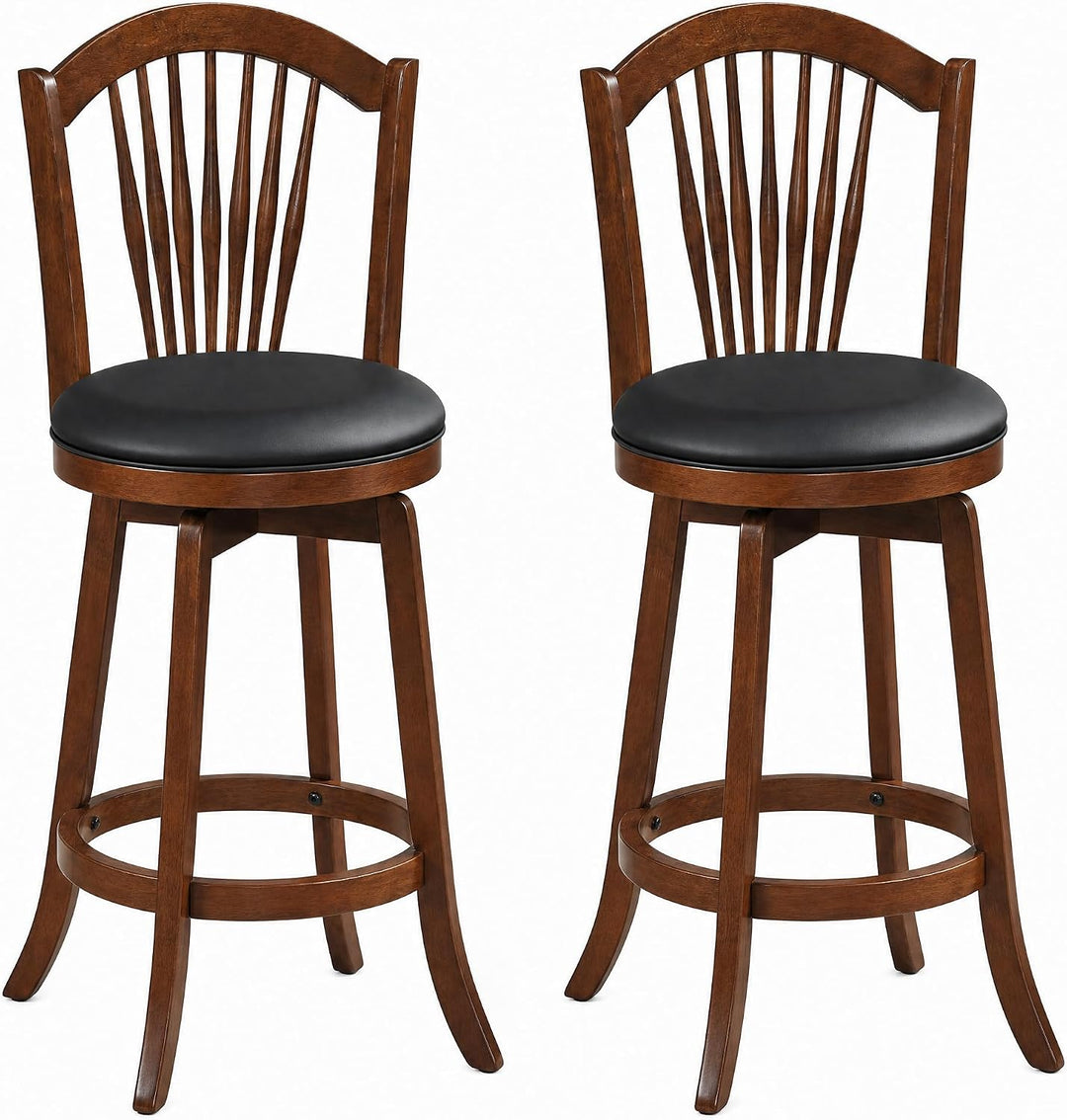 GIANTEX Swivel Barstools Height Bar Chairs