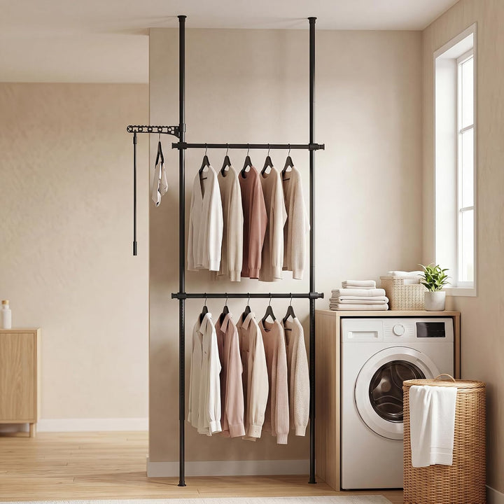 Giantex Floor to Ceiling Clothes Rack