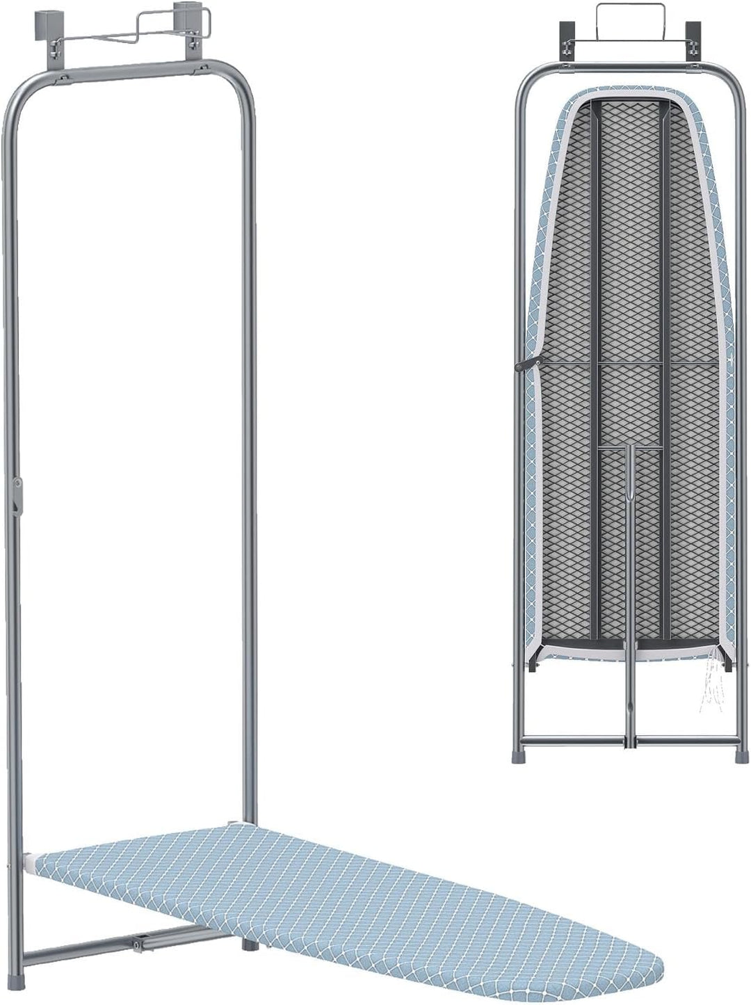 Giantex Over The Door Ironing Board with Iron Holder
