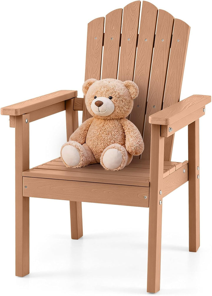 GIANTEX Kids Adirondack Chair, HIPS Patio Chair for Indoor &amp; Outdoor