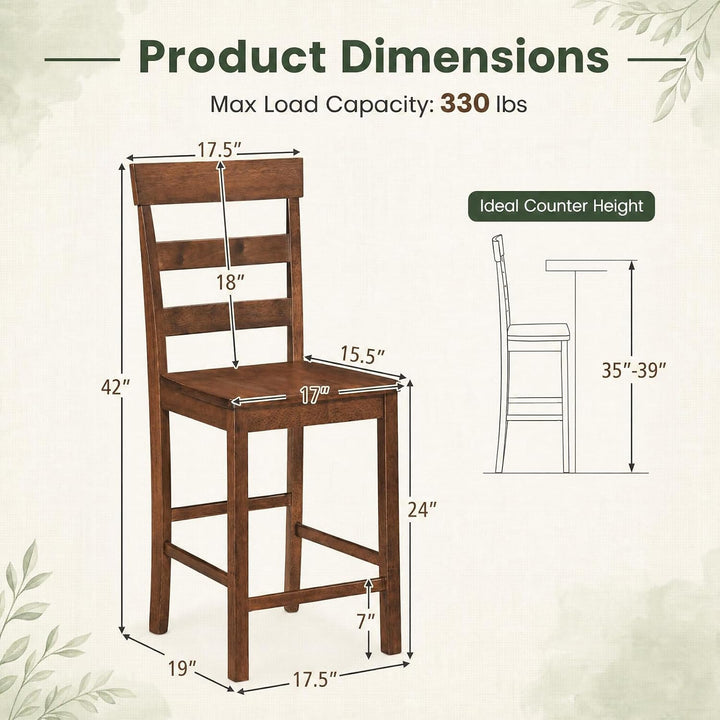 GIANTEX Bar Stools Set, 24&