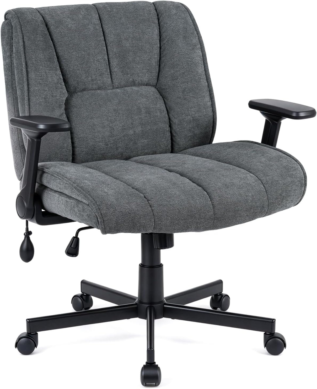 GIANTEX Criss Cross Home Office Chair with Airbag Lumbar Support