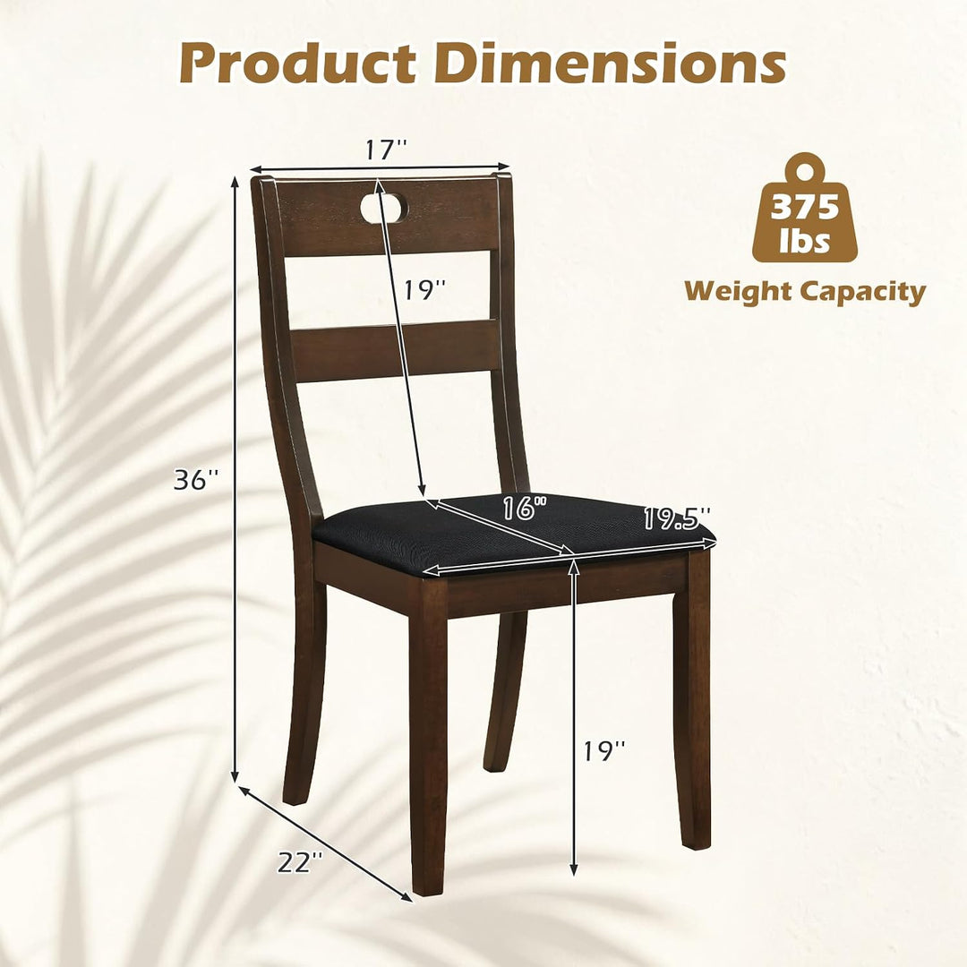 GIANTEX Wooden Dining Chairs