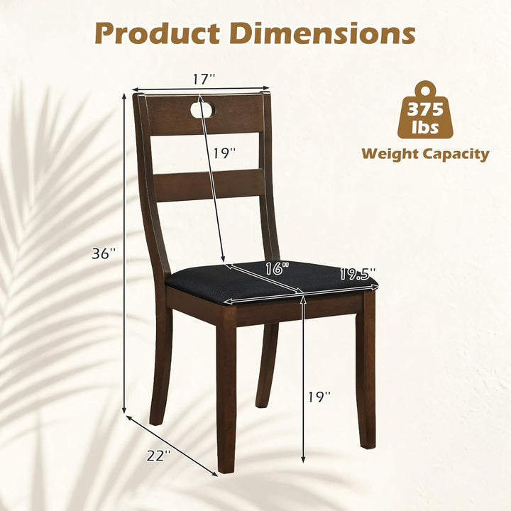 GIANTEX Wooden Dining Chairs