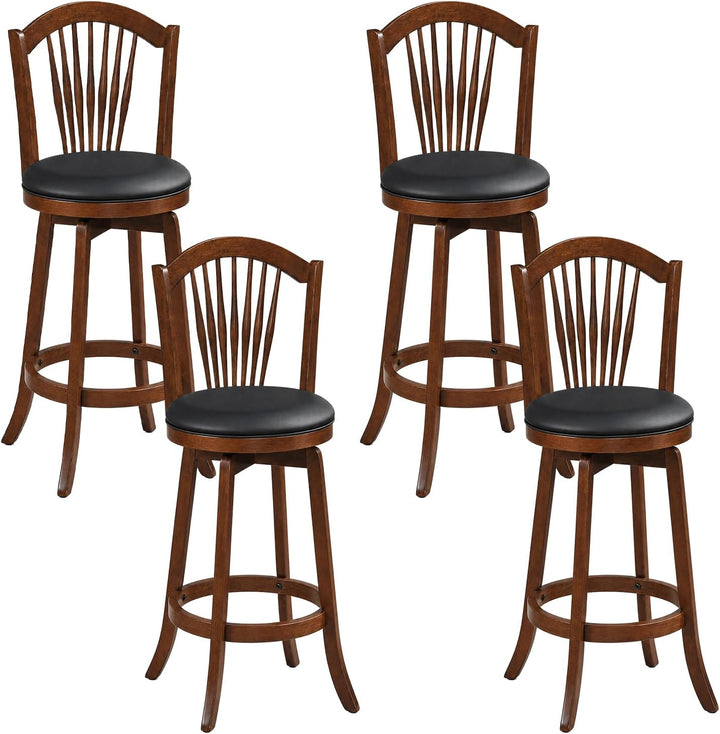 GIANTEX Swivel Barstools Height Bar Chairs