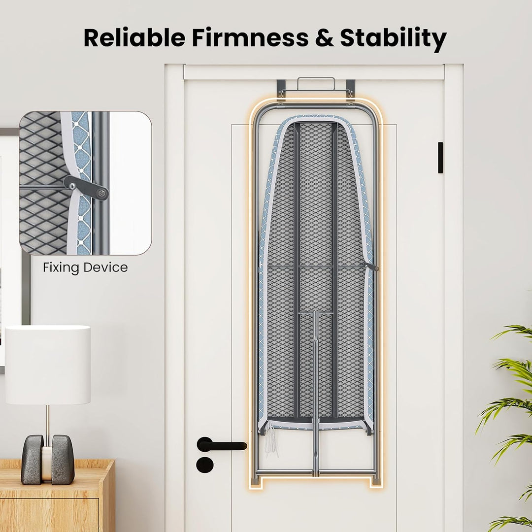Giantex Over The Door Ironing Board with Iron Holder
