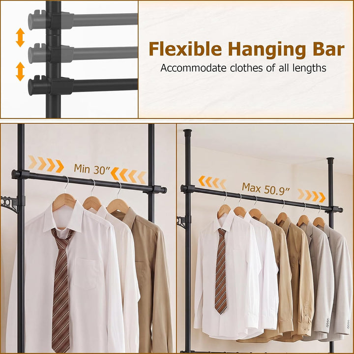 Giantex Floor to Ceiling Clothes Rack