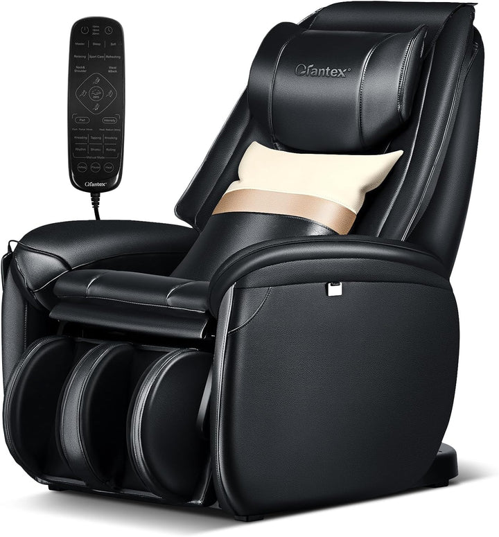 Giantex Full Body Massage Chair - Zero Gravity SL Track Electric Recliner with Reversible Footrest