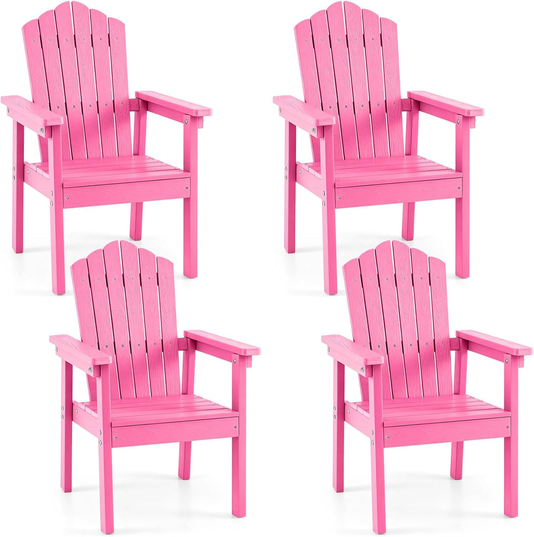 GIANTEX Kids Adirondack Chair, HIPS Patio Chair for Indoor &amp; Outdoor