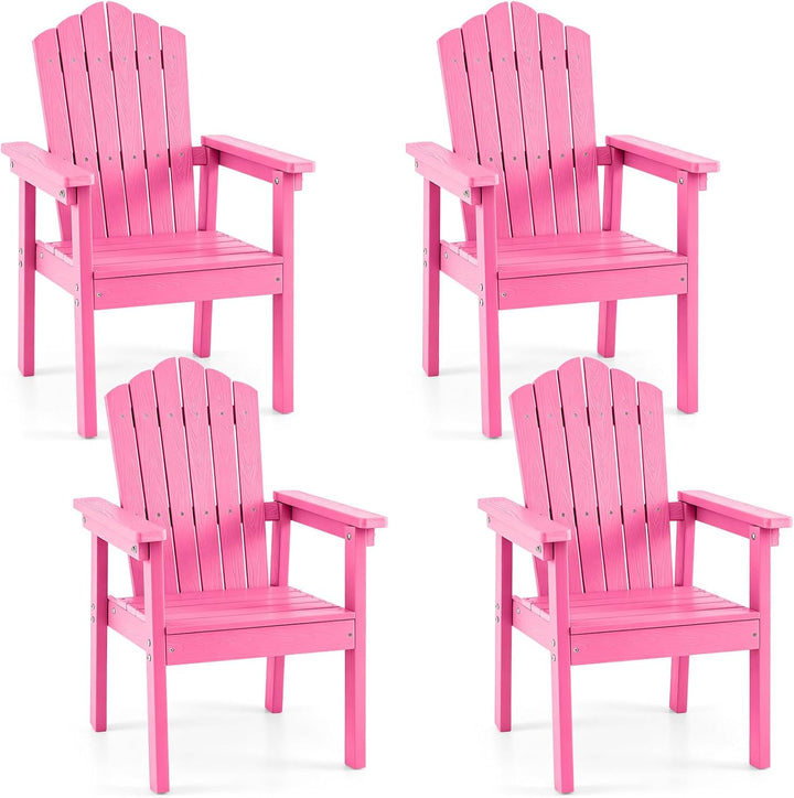 GIANTEX Kids Adirondack Chair, HIPS Patio Chair for Indoor &amp; Outdoor