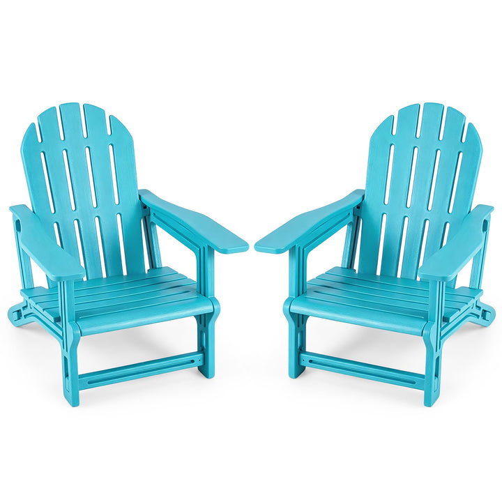 GIANTEX Kids Adirondack Chair | Kids Beach Chair for Age 3+ (1/2/4)
