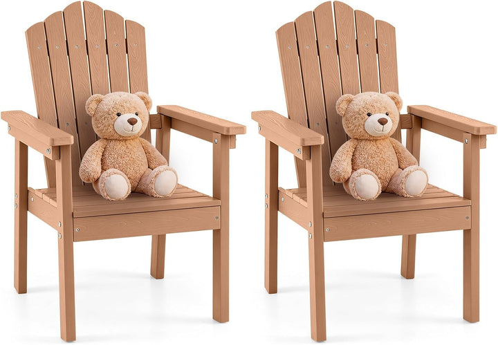 GIANTEX Kids Adirondack Chair, HIPS Patio Chair for Indoor &amp; Outdoor