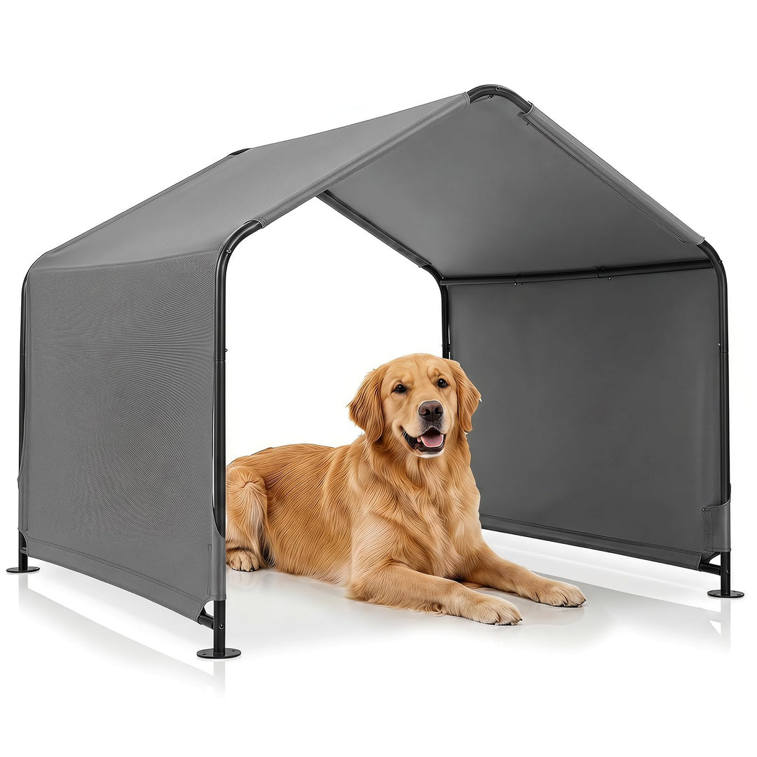 Giantex Outdoor Dog Shade Shelter with Waterproof Canopy