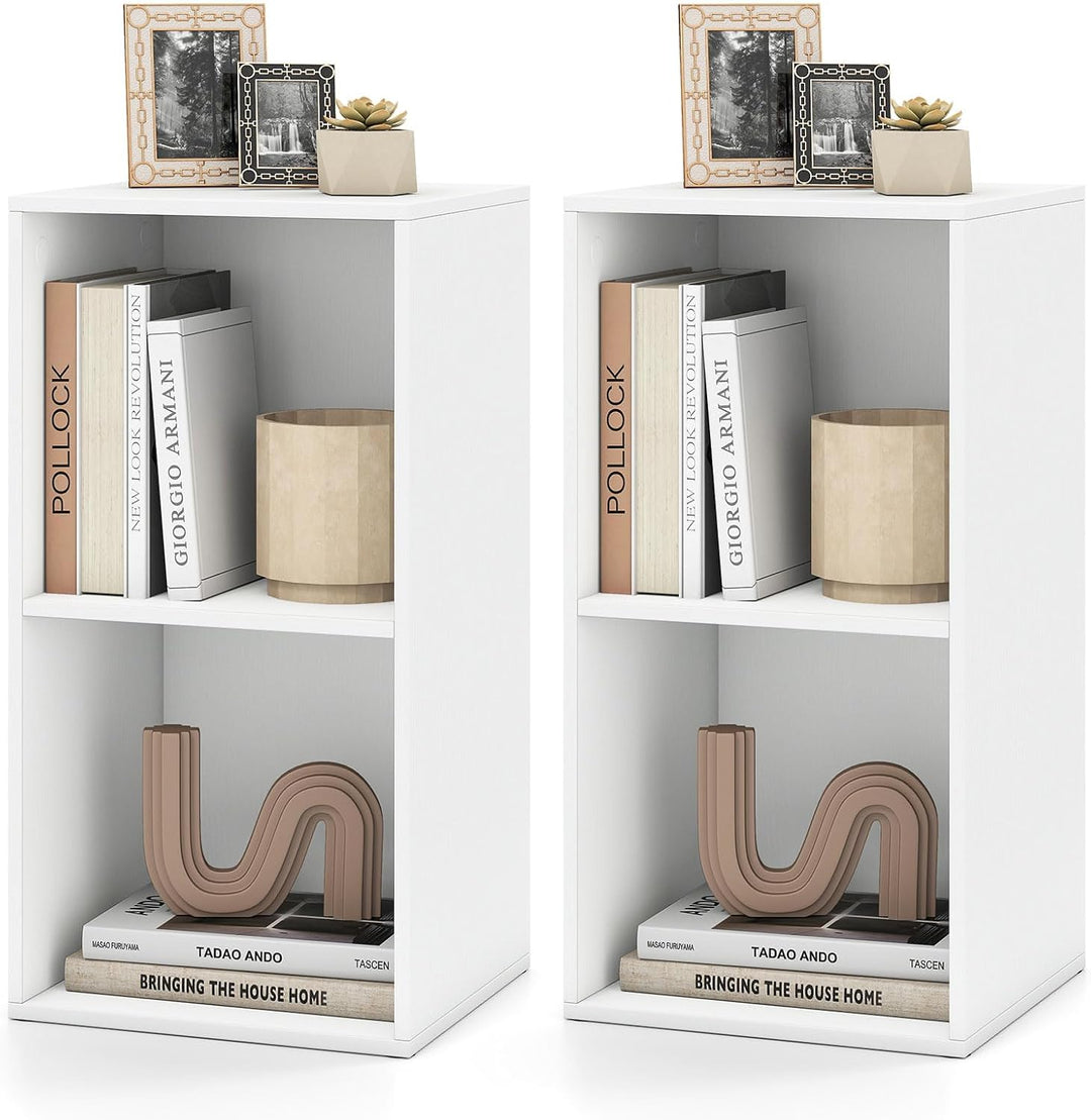 Giantex 3-Cube Modern Bookcase, Vertical or Horizontal