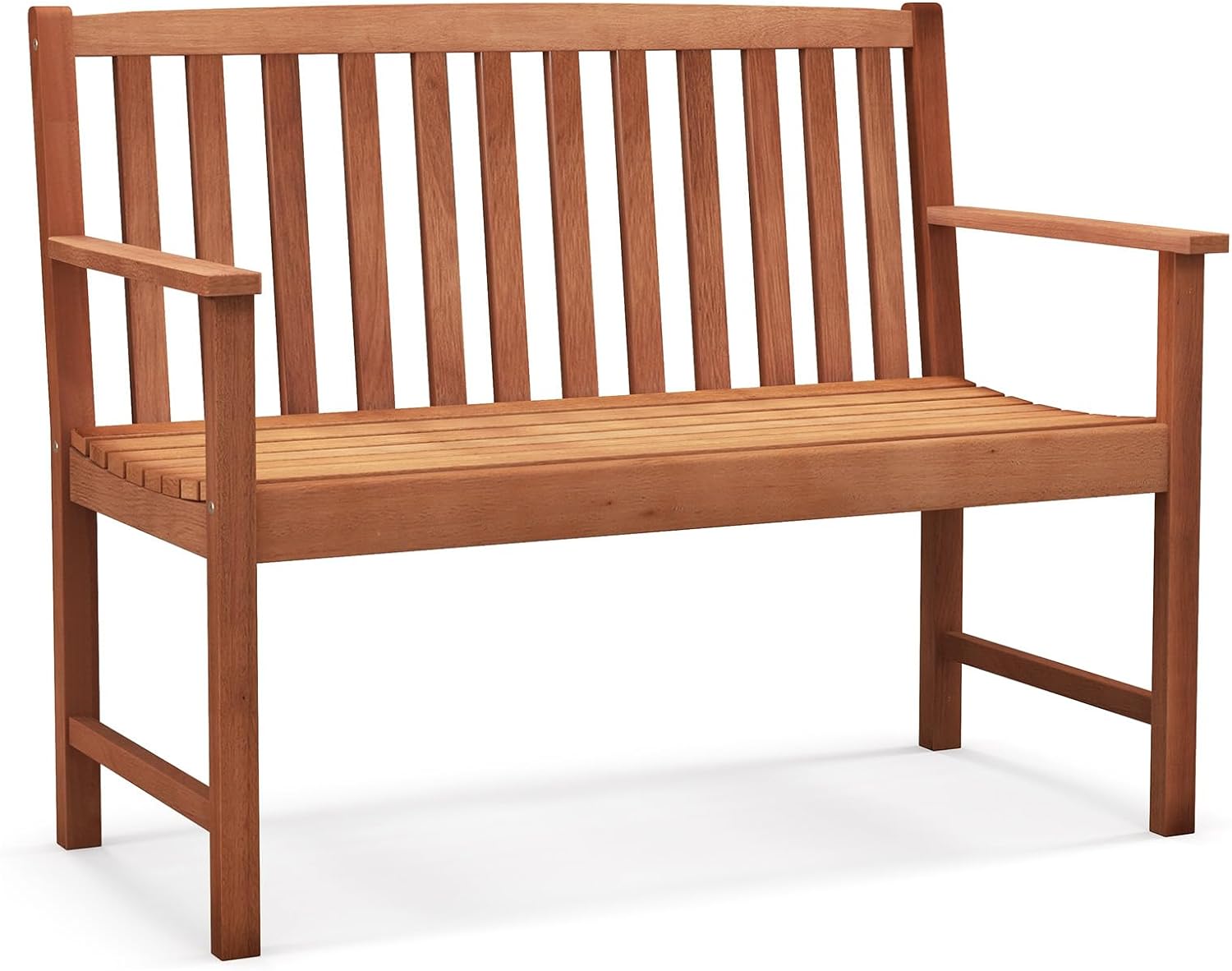 Giantex 52-Inch Outdoor Garden Bench - Outside Bench All-Weather HDPE Park Bench