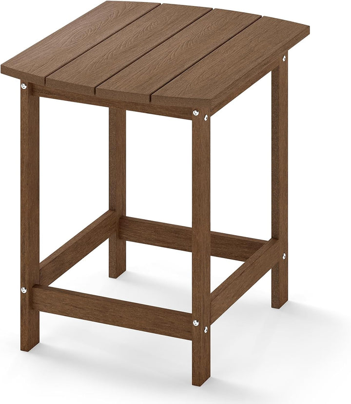 Giantex 18” Side Table Outdoor Small Patio Table Adirondack Table