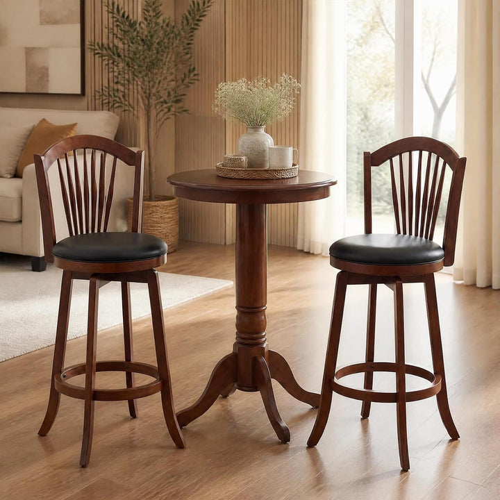 GIANTEX Swivel Barstools Height Bar Chairs
