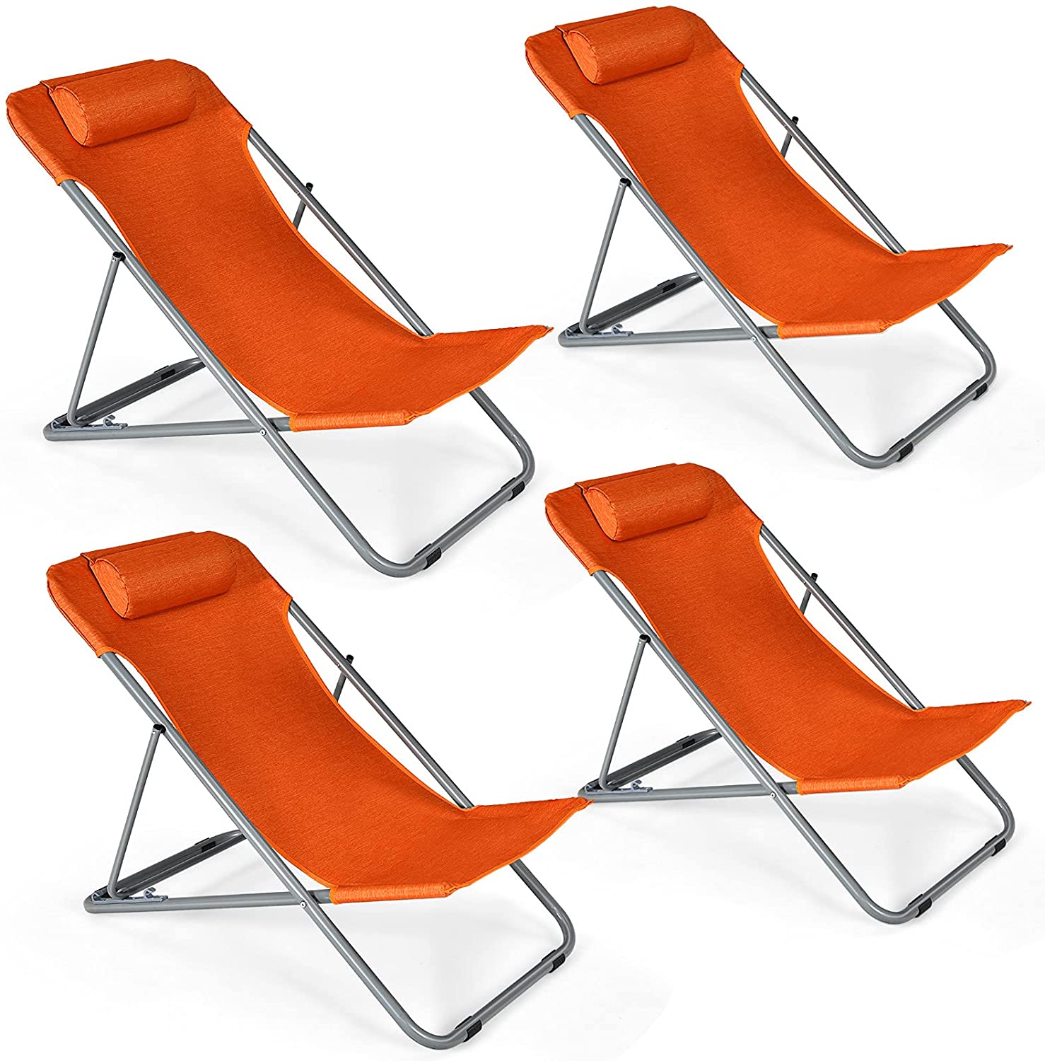 Giantex Beach Chair for Adults Camping Chair Set