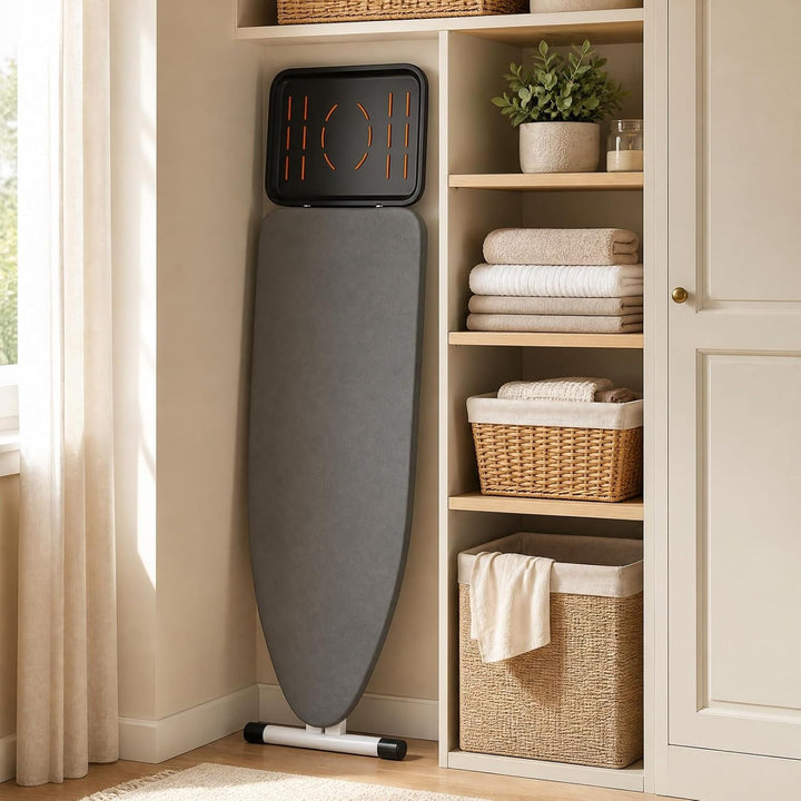 GIANTEX Full Size Foldable Ironing Board with Iron Rest