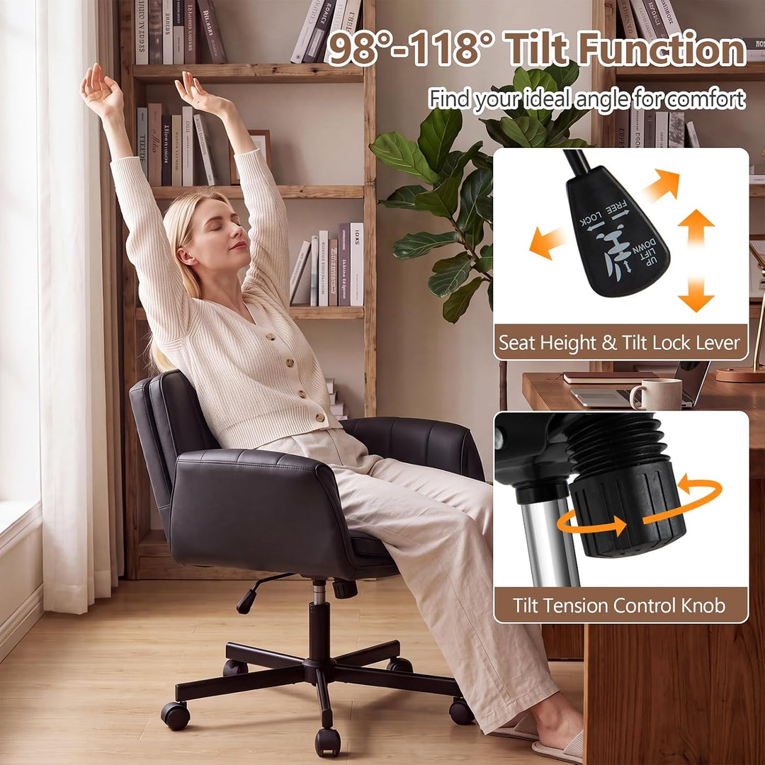 GIANTEX Criss Cross Office Chair w