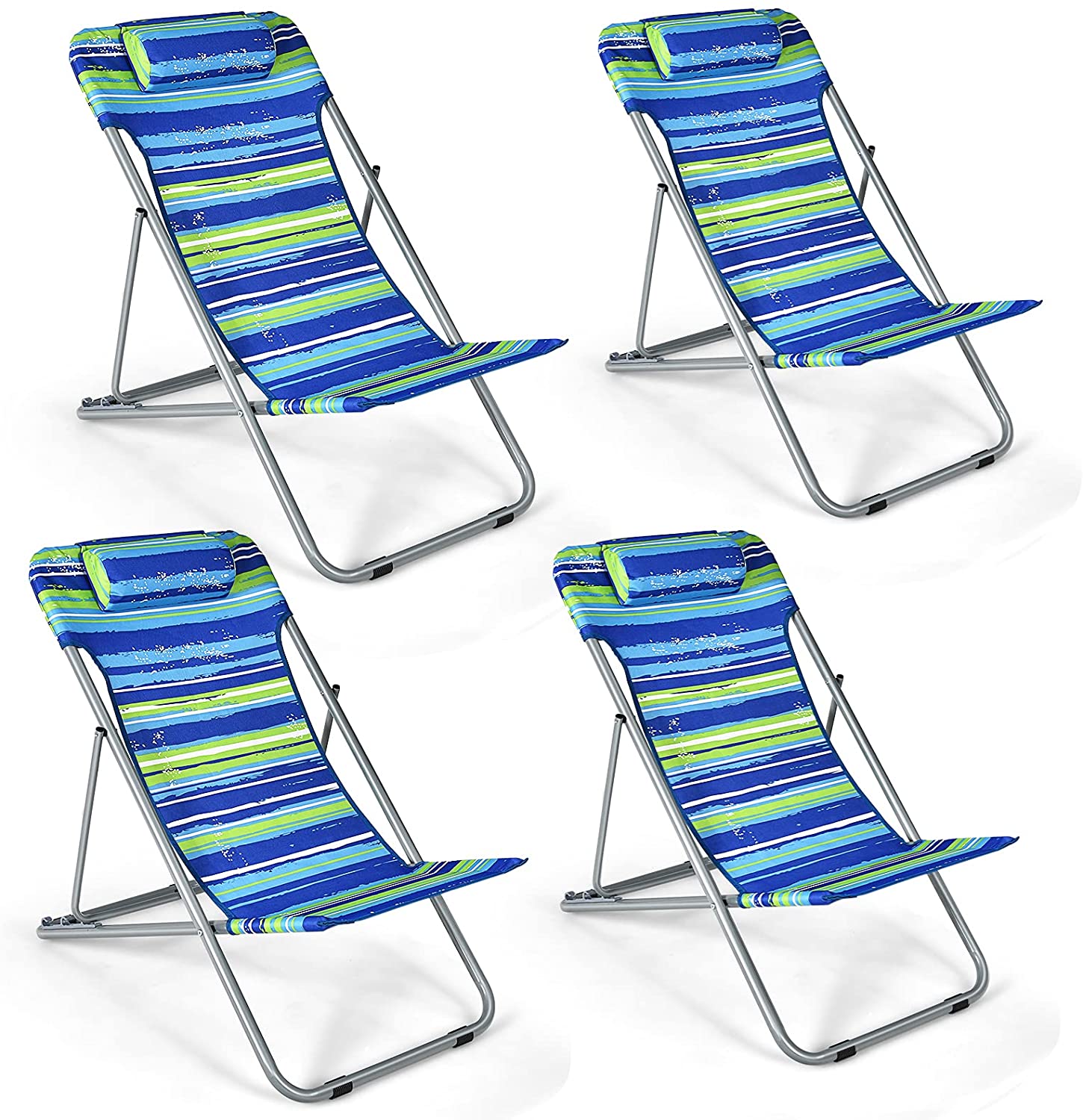 Giantex Beach Chair for Adults Camping Chair Set