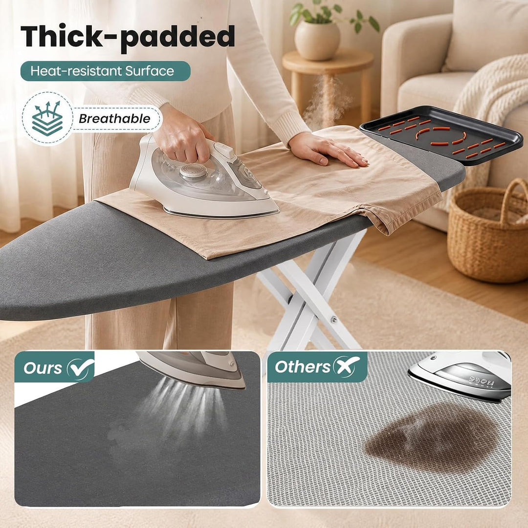 GIANTEX Full Size Foldable Ironing Board with Iron Rest