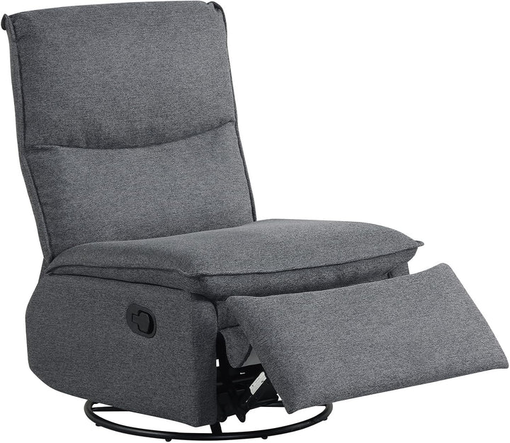 Giantex Swivel Rocking Recliner | 360° Reclining Rocker Chair with Adjustable Cushioned Back