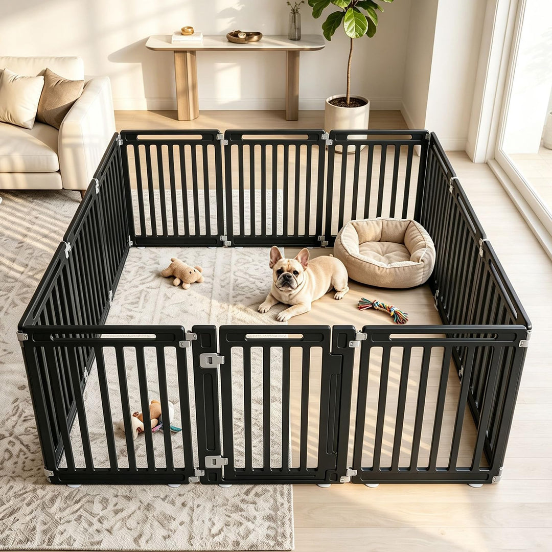 GIANTEX 32" Plastic Pet Fence