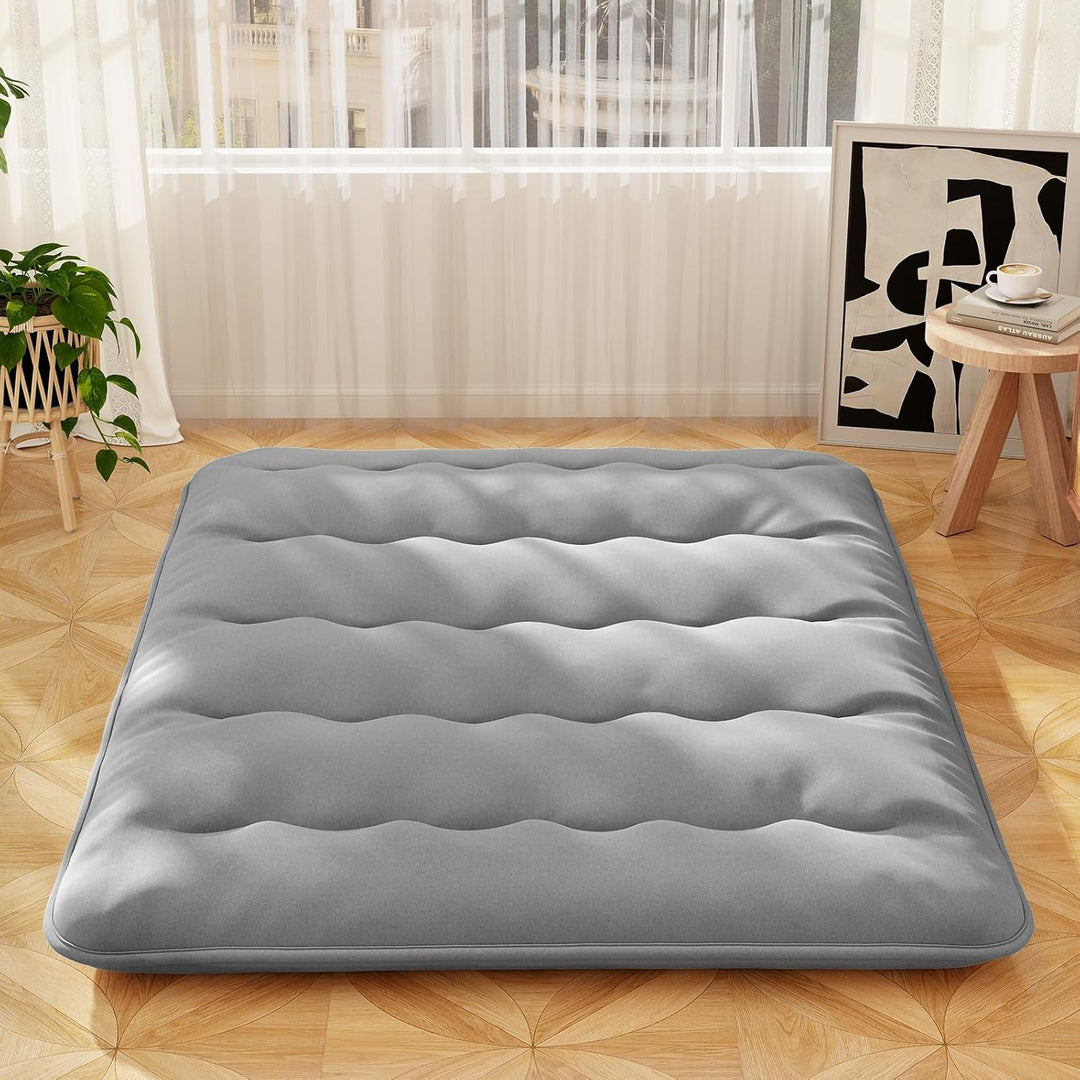 GIANTEX Vloermatras, 90 x 200 cm, futonmatras, Japans, tatami-mat GIANTEX Vloermatras, 90 x 200 cm, futonmatras, Japans, tatami-mat
