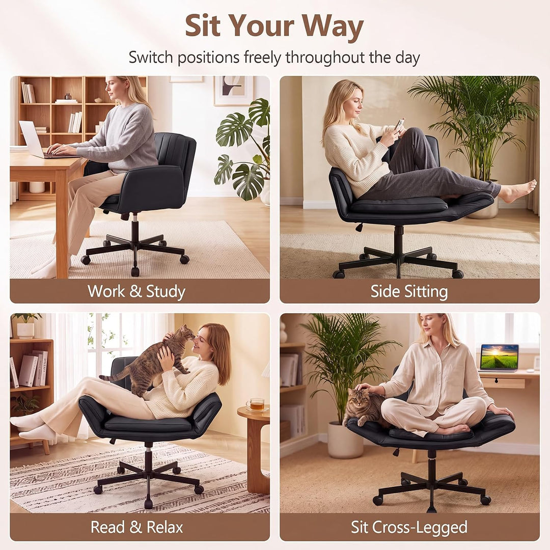 GIANTEX Criss Cross Office Chair w