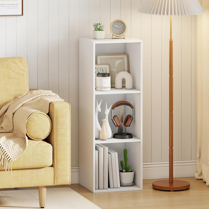 GIANTEX Cube Bookshelf Tool-Free Assembly Wooden Book Shelf