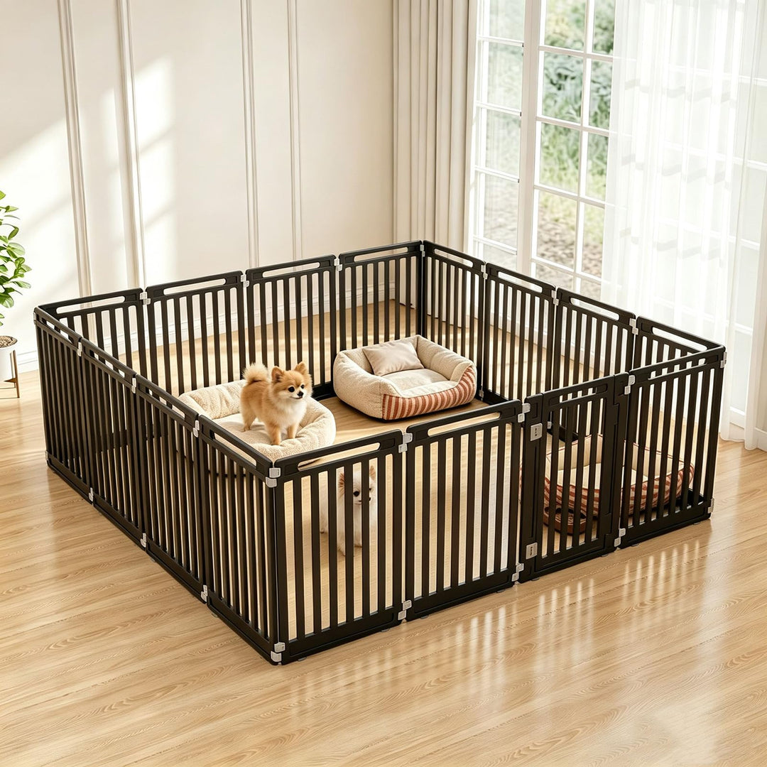 GIANTEX 32" Plastic Pet Fence