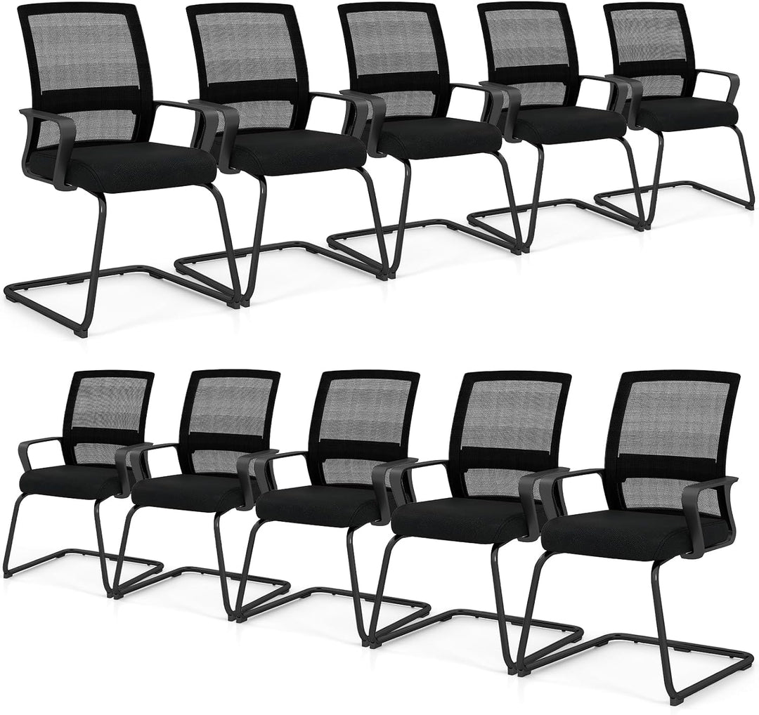 Conference Chair w/Adjustable Lumbar Support | Office Guest Chair