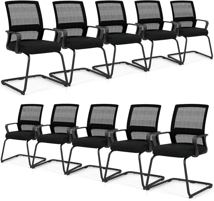 Conference Chair w/Adjustable Lumbar Support | Office Guest Chair