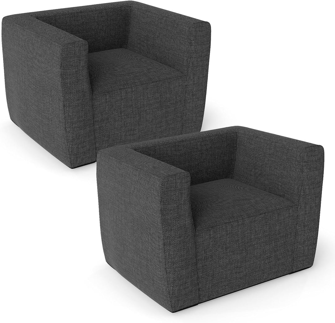 Giantex Inflatable Sofa with Detachable Cover and Wide Armrests