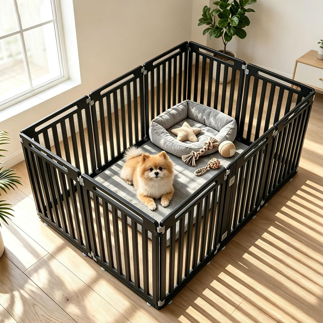 GIANTEX 32" Plastic Pet Fence