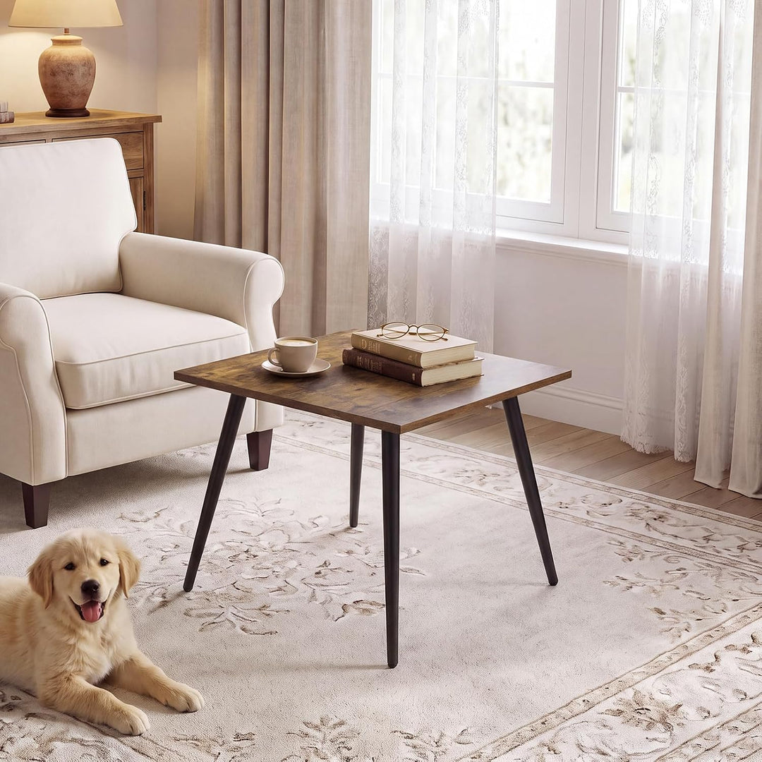 GIANTEX Nesting Coffee Table Set of 2 Modern Center Tables with Cabinet