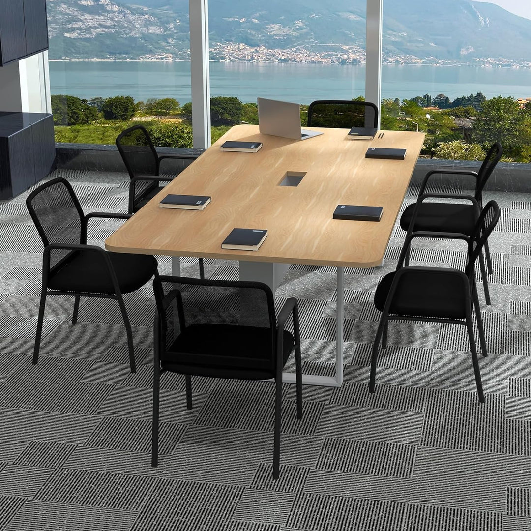Giantex Office Guest Chair, Waiting Room Chairs with Mesh Back