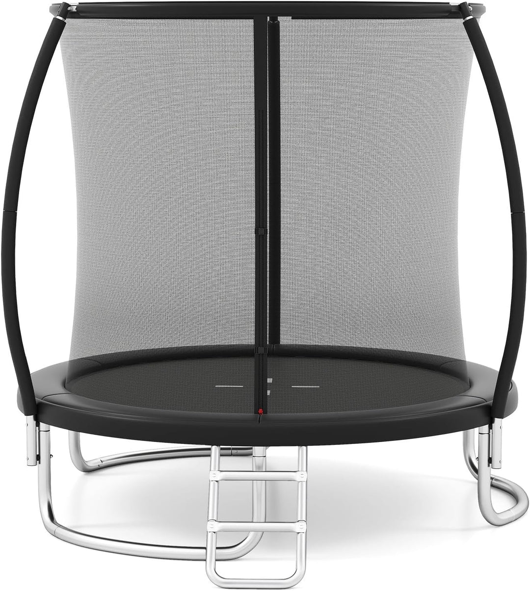 Giantex Outdoor Trampoline 8‑12FT ASTM Approved w Net Ladder Seamless for Kids Adults