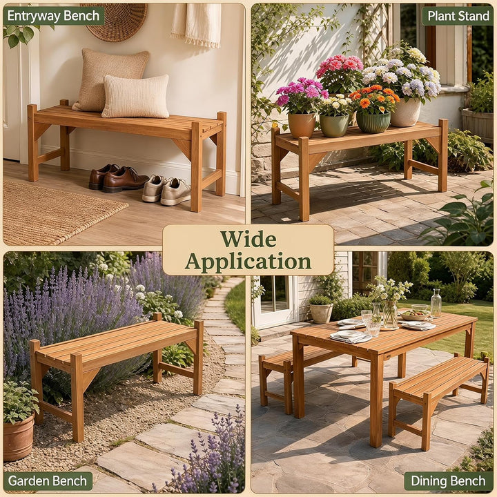 Giantex 40" Outdoor Bench