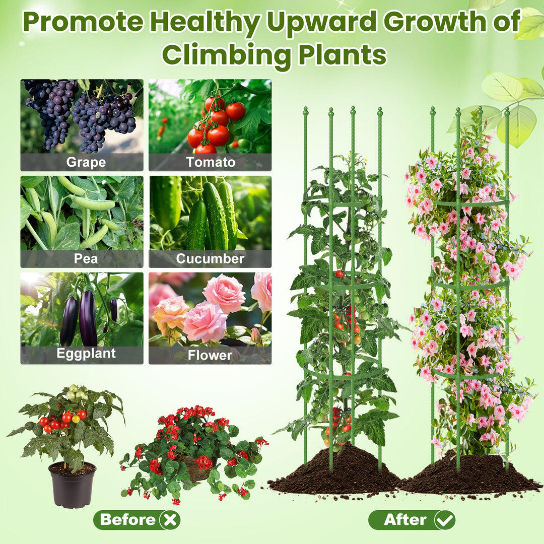 Giantex 2-Pack Tomato Cages