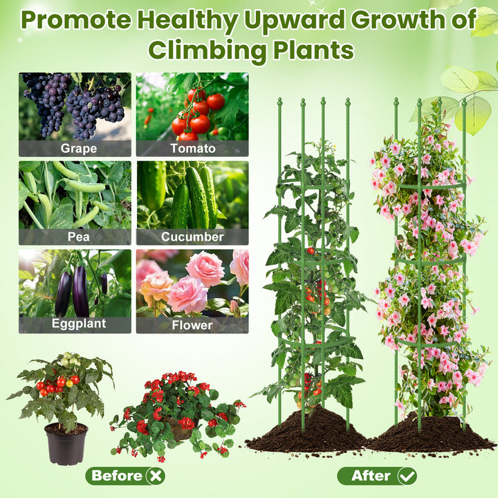 Giantex 2-Pack Tomato Cages