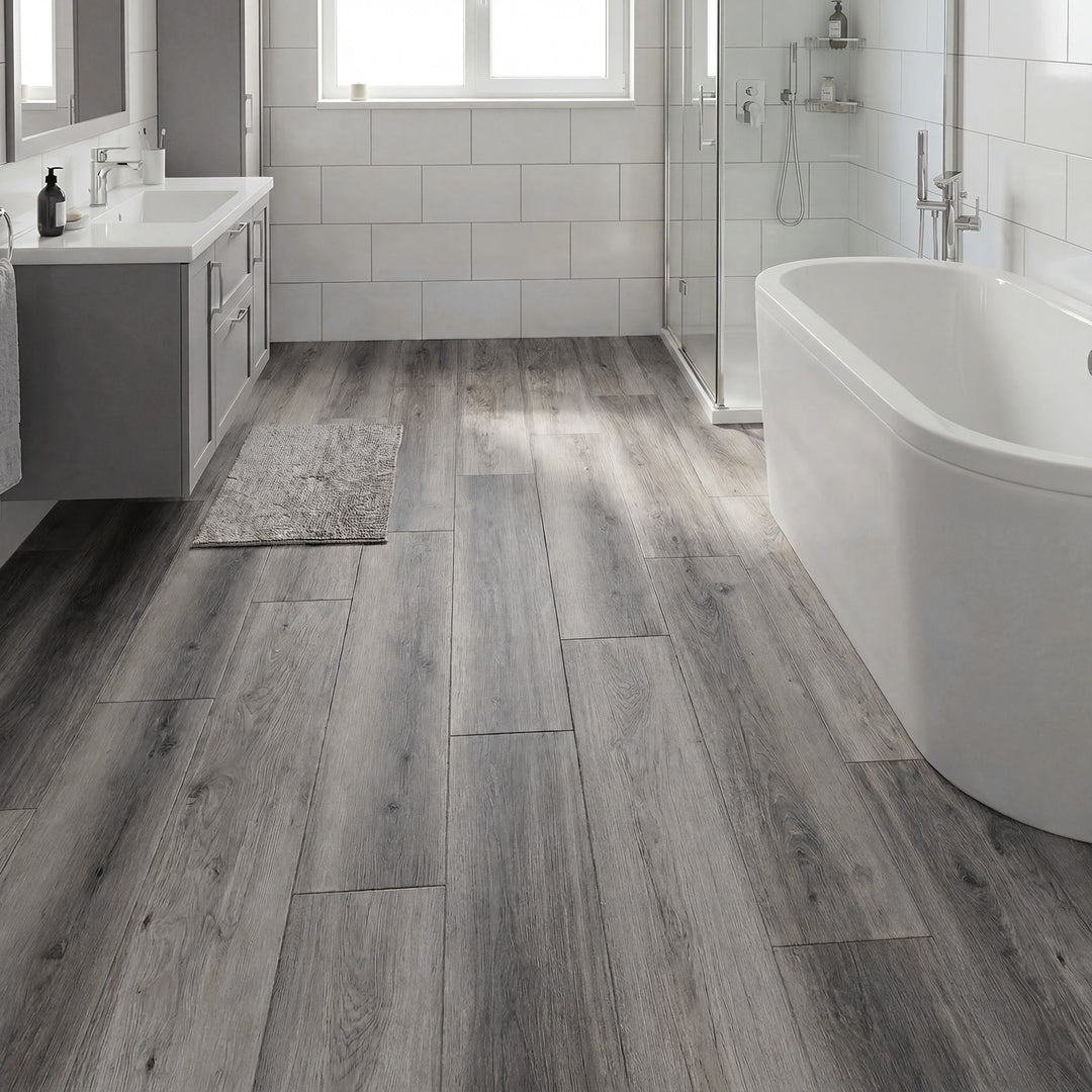 Giantex 24/48-Pack Vinyl Flooring Planks 36" x 6", 36/72 Sq.Ft