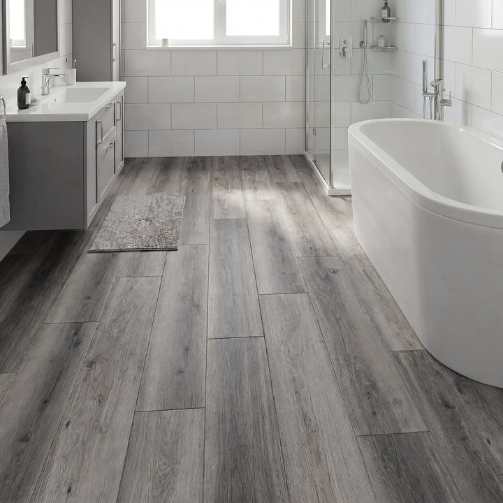 Giantex 24/48-Pack Vinyl Flooring Planks 36" x 6", 36/72 Sq.Ft