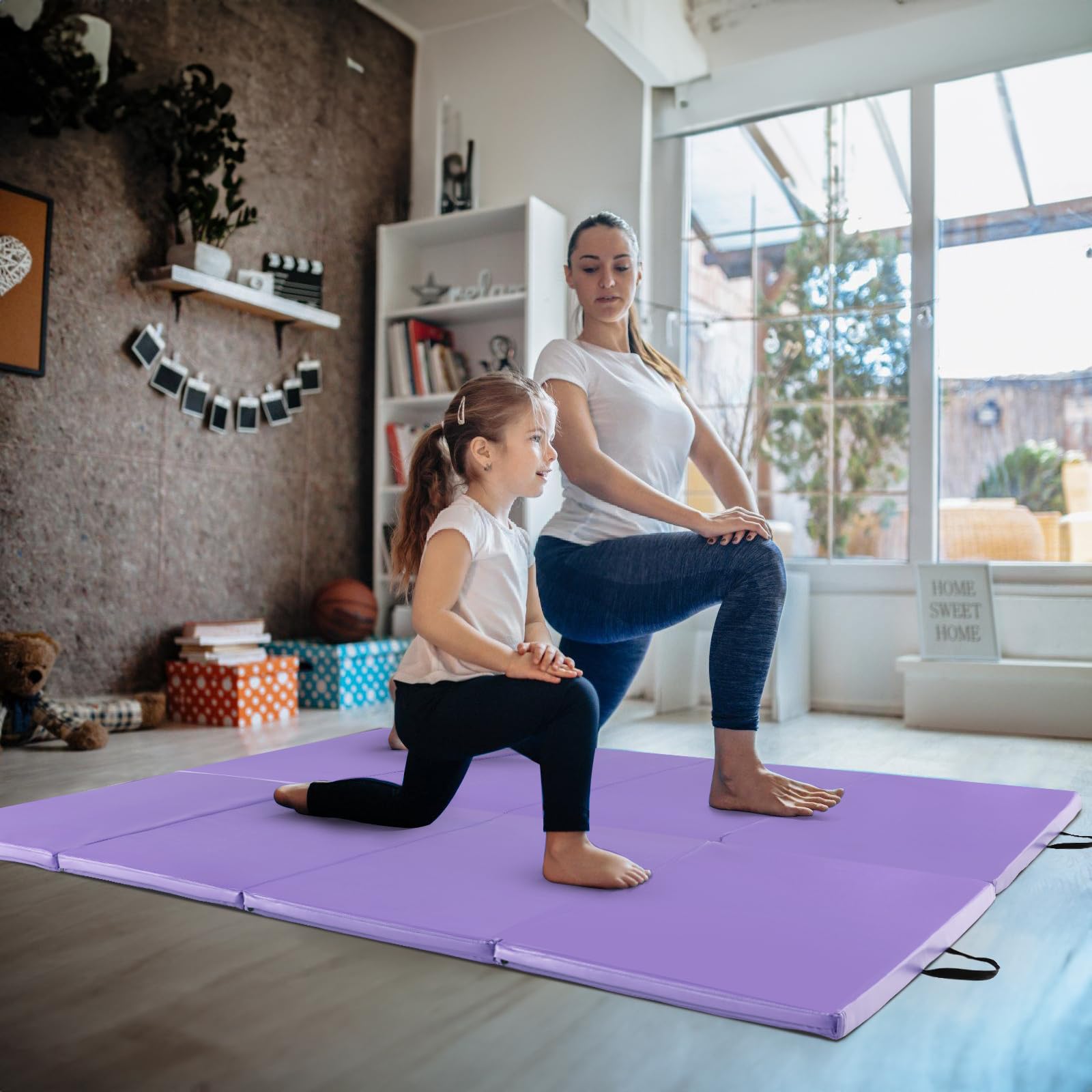 8' x 4' x 2" Gymnastics Mat - Giantex