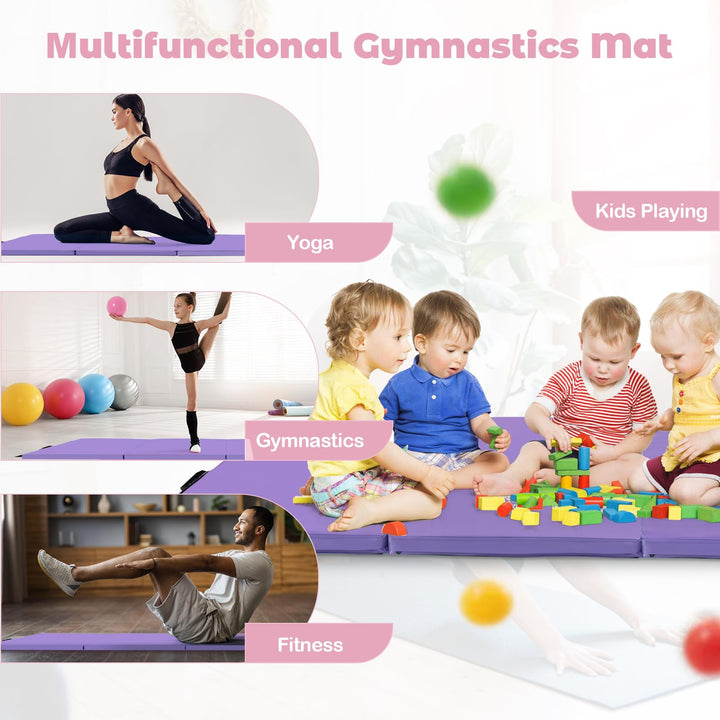 8' x 4' x 2" Gymnastics Mat - Giantex
