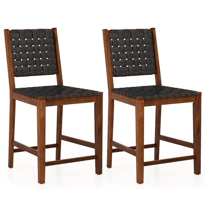 Giantex 24" Counter Height Bar Stools Set of 2