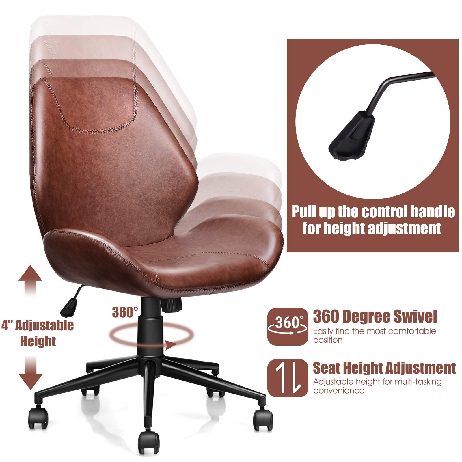 Giantex Home Office Leisure Chair